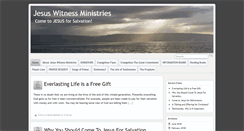 Desktop Screenshot of jesuswitnessministries.com